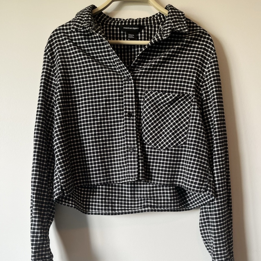 American Apparel Flannel Shirt.